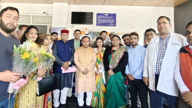 दून अस्पताल में आधा दर्जन चिकित्सा सुविधाओं का विस्तार, स्वास्थ्य मंत्री डॉ. धन सिंह रावत ने किया विधिवत शुभारम्भ