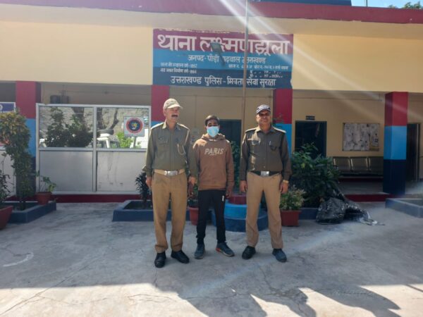 पुलिस ने बाबा पर जानलेवा हमला करने के आरोपी को किया गिरफ्तार