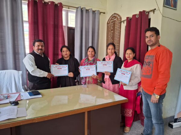 उत्तरकाशी : राष्ट्रीय स्वास्थ्य मिशन के तहत 21 दिवसीय एसबीए प्रशिक्षण हुआ सम्पन्न