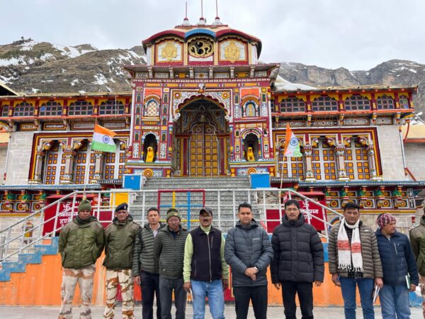 श्री बदरीनाथ -केदारनाथ मन्दिर समिति ने श्री बदरीनाथ धाम पहुंचकर यात्रा पूर्व तैयरियों की रूपरेखा का किया आंकलन