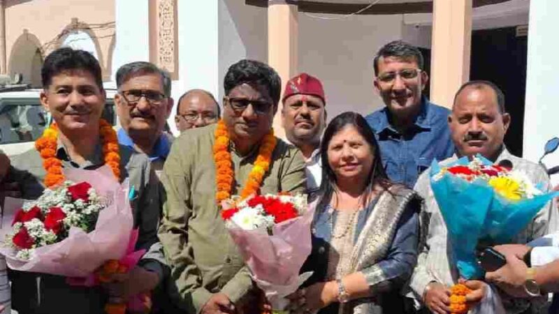 ठेकेदार यूनियन नगर निगम देहरादून चुनाव सम्पन्न; मुकेश शर्मा अध्यक्ष, चंद्रशेखर नेगी सचिव पद पर मनोनीत