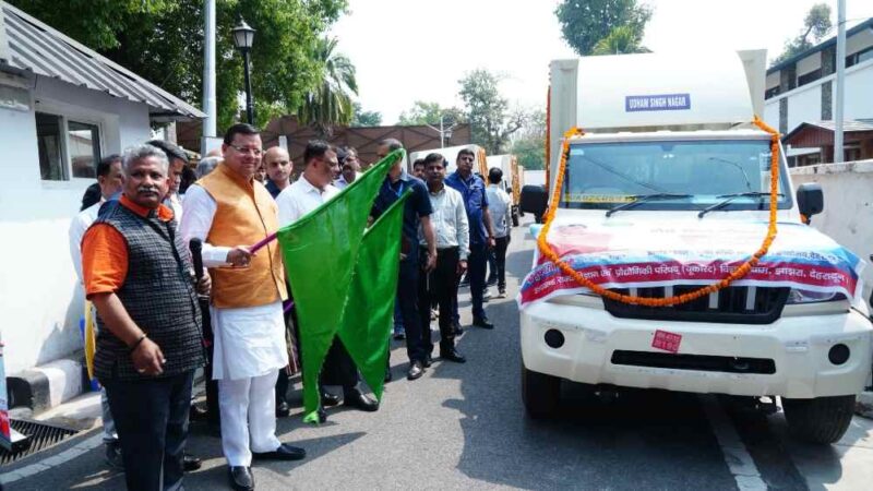 लैब ऑन व्हील्स-मोबाइल साइंस लैब परियोजना के द्वितीय चरण का मुख्यमंत्री ने किया शुभारंभ