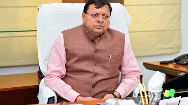 चारधाम यात्रा से पहले ग्राउंड जीरो पर पहुंचे मुख्यमंत्री धामी