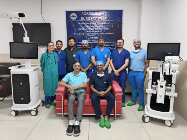 रोबोटिक नी सर्जरी सप्ताह का आयोजन, एम्स ऋषिकेश में उन्नत तकनीक के साथ सफल घुटना प्रत्यारोपण