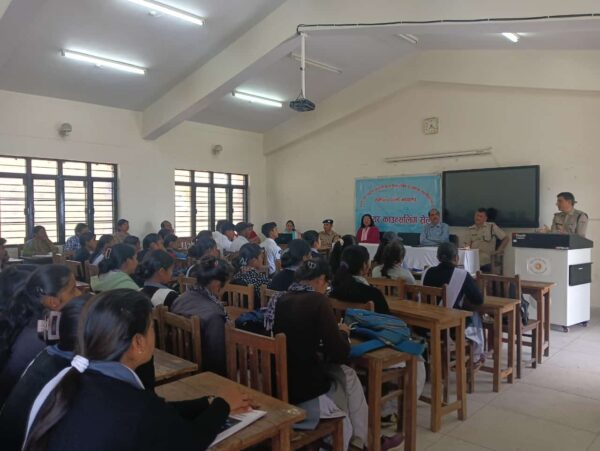 स्वतंत्रता संग्राम सेनानी थान सिंह रावत राजकीय महाविद्यालय में कैरियर काउंसलिंग, पुलिस सहित अन्य विभागों में भविष्य तलाशने का मिला मार्गदर्शन