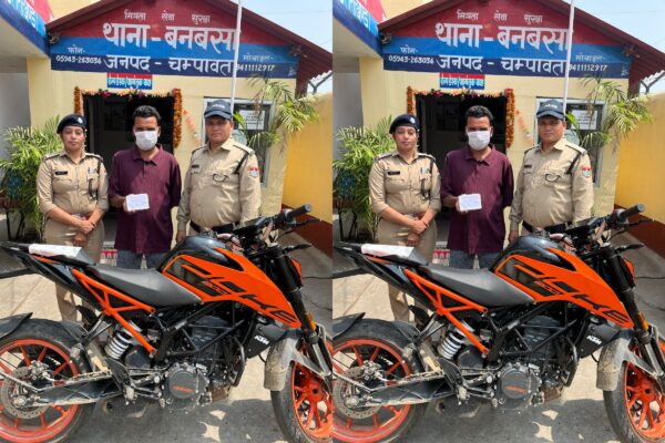 एसपी अजय गणपति का नशा तस्करों पर कड़ा प्रहार जारी, बनबसा पुलिस ने 6.20 ग्राम अवैध हेरोइन के साथ खोक्का को किया गिरफ्तार