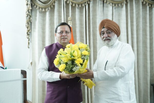 श्री हेमकुंट साहिब यात्रा की तैयारियों पर मुख्यमंत्री धामी से मिले ट्रस्ट अध्यक्ष नरेंद्र जोत सिंह बिंद्रा