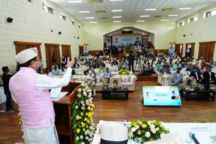 मुख्य सेवक संवाद के तहत सीएम ने स्टार्टअप संवाद कार्यक्रम में किया प्रतिभाग, युवाओं से आह्वान : सरकारी योजनाओं का लाभ उठाकर राज्य में शुरू करें स्टार्टअप