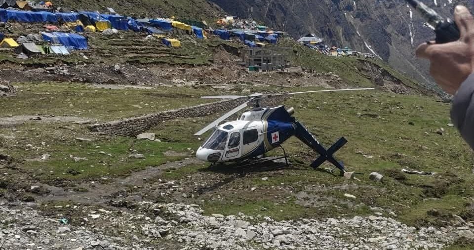 केदारनाथ धाम बढ़ा हादसा टला