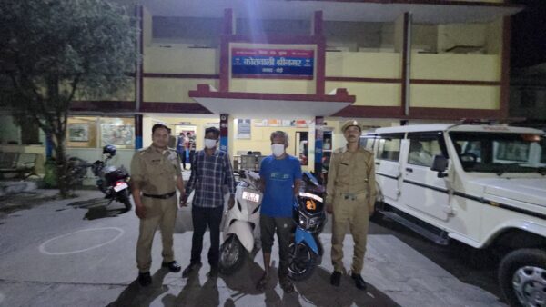 कोतवाली श्रीनगर पुलिस ने रात्रि में शराब पीकर वाहन चलाने वाले वाहन चालको को गिरफ्तार कर वाहनों को किया सीज