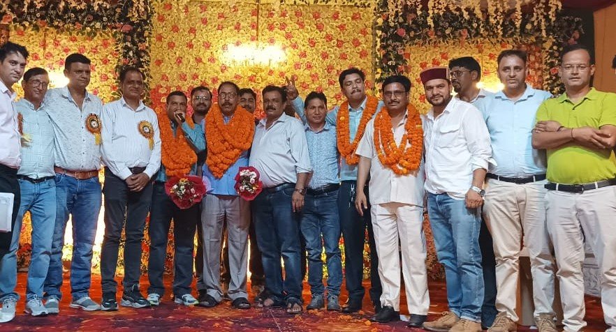 तकनीकी कर्मचारी संघ के अर्जुन प्रांतीय अध्यक्ष व हीरा बने महामंत्री