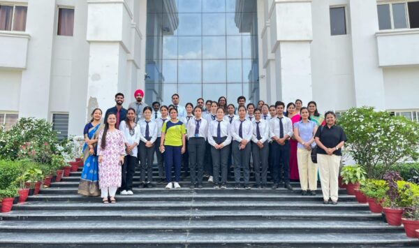 भगवंत ग्लोबल विश्वविद्यालय में प्लेसमेंट ड्राइव के तहत हुआ नर्सिंग के 18 छात्र- छात्राओं का चयन