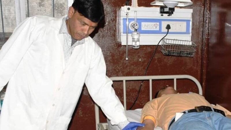 टीएचडीसी में पीपलकोटी में आयोजित किया रक्तदान शिविर