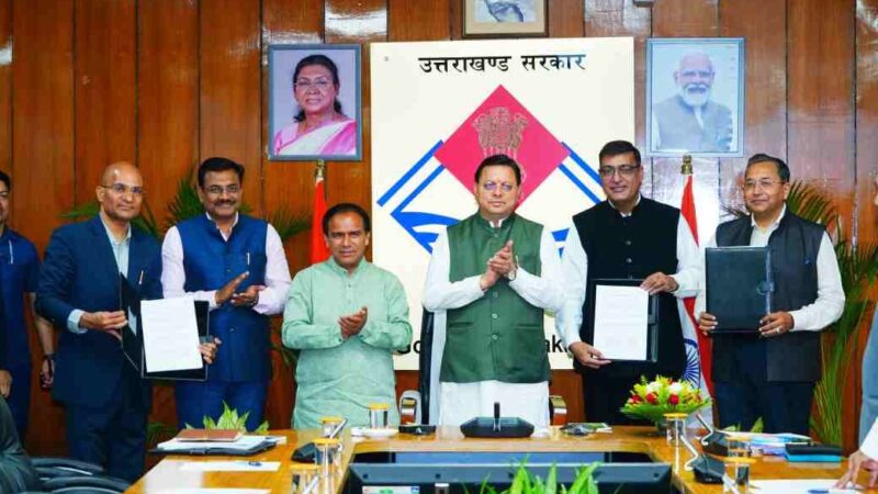 सीएम धामी की उपस्थिति में सचिवालय में किये गये तीन महत्वपूर्ण समझौते, उत्तराखंड को डिजिटल टैलेंट केंद्र बनाने के लिए भी किया समझौता