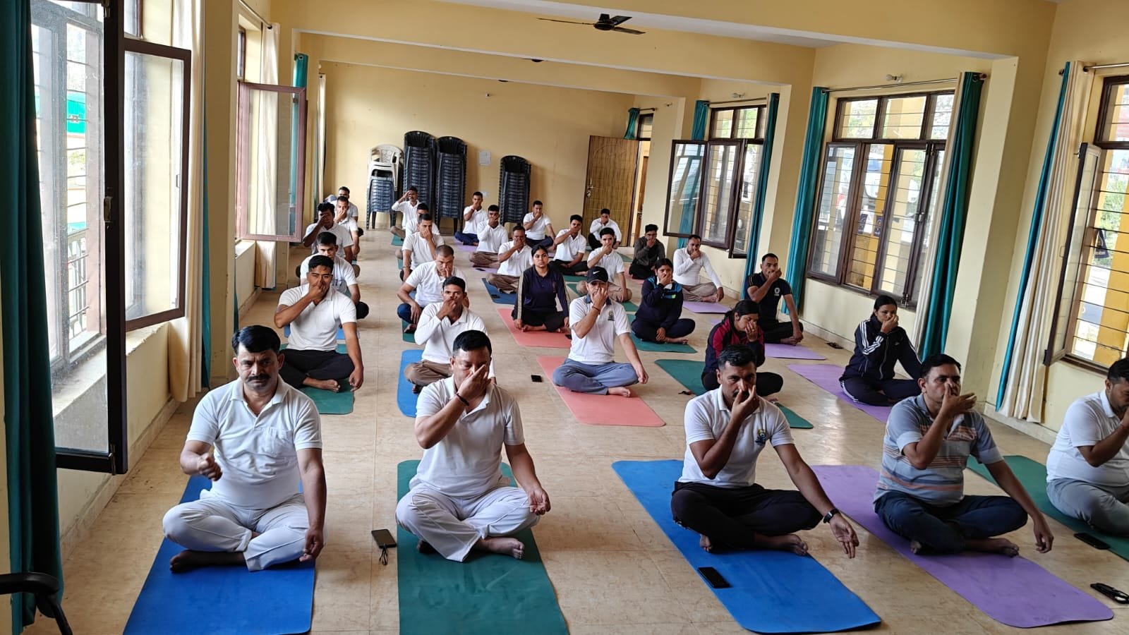 विश्व योग दिवस की तैयारियों ने पकड़ा जोर