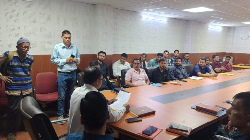 तहसील दिवस में ग्रामीणों ने की पेयजल समस्या समाधान की मांग 