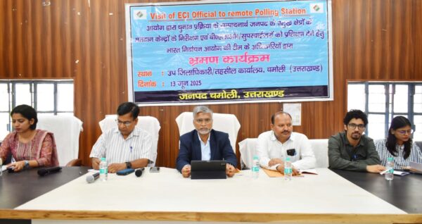 निर्वाचन आयोग की टीम ने बीएलओ व बीएलओ सुपरवाइजरों को दिया प्रशिक्षण