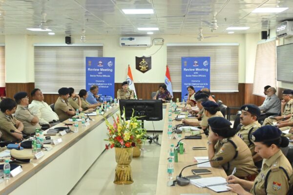 राष्ट्रीय महिला आयोग अध्यक्ष ने उत्तराखण्ड पुलिस के वरिष्ठ अधिकारियों संग महिला सुरक्षा पर की समीक्षा बैठक