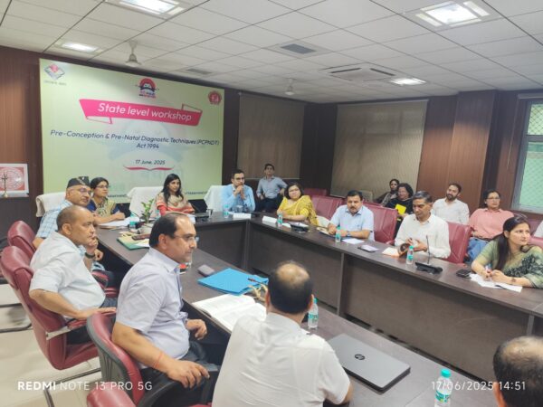पीसीपीएनडीटी अधिनियम पर राज्य स्तरीय कार्यशाला आयोजित, भ्रामक विज्ञापनों पर सख्ती और निगरानी तंत्र की मजबूती पर ज़ोर