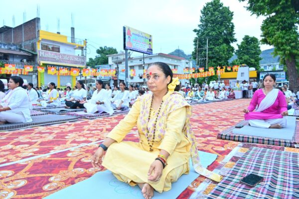योग न केवल स्वास्थ्य का माध्यम है, बल्कि यह जीवन की समरसता, संतुलन और शांति का मार्ग भी है – विधानसभा अध्यक्ष ऋतु खण्डूडी भूषण