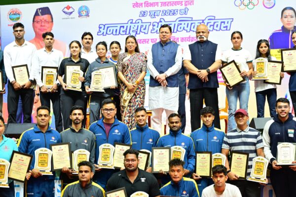 ओलंपिक केवल प्रतिस्पर्धा नहीं, बल्कि समर्पण, साधना और राष्ट्रीय गौरव का प्रतीक – मुख्यमंत्री पुष्कर सिंह धामी