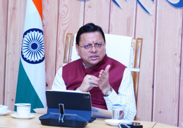 सरकारी भूमि में अतिक्रमण न हो इसके लिए बनाया जाए मजबूत मैकेनिज्म – मुख्यमंत्री पुष्कर सिंह धामी