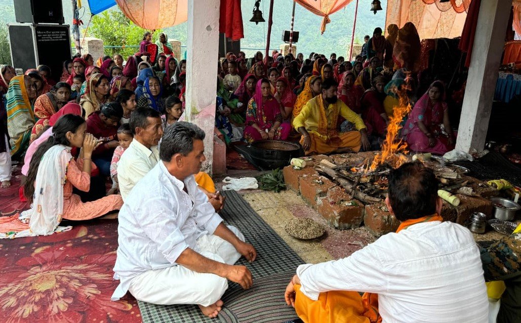 नौ दिवसीय श्रीमद् देवी भागवत कथा संपन्न