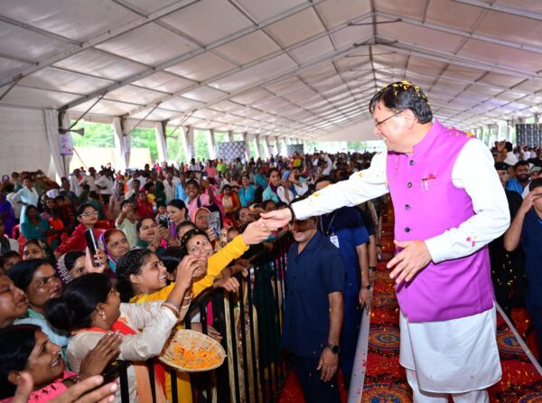 मुख्यमंत्री पुष्कर सिंह धामी ने किया 550 करोड़ की योजनाओं लोकार्पण एवं शिलान्यास, कहा – भ्रष्टाचारी जेल जाने के लिए रहें तैयार