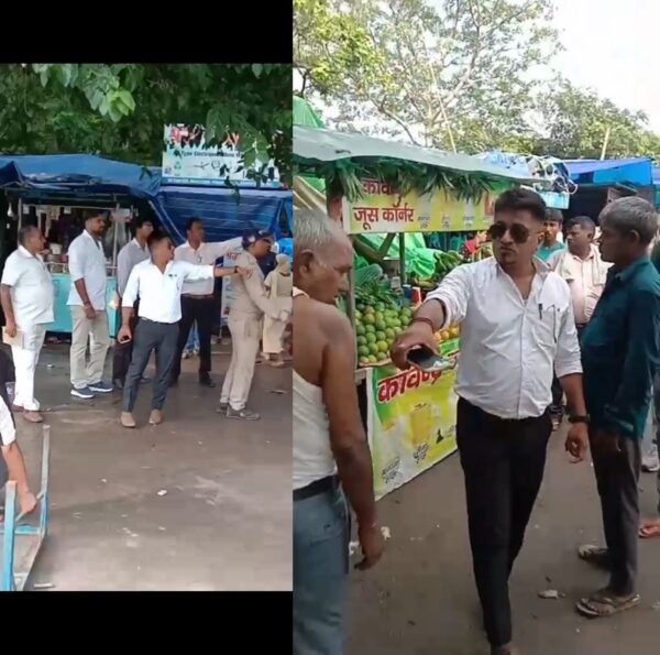 डीएम मयूर दीक्षित के निर्देश पर नगर निगम ने अतिक्रमण के खिलाफ की बड़ी करवाई