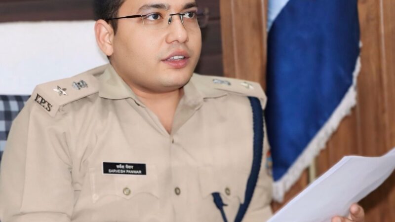 एसपी सर्वेश पंवार ने मतगणना में सतर्कता बरतने के दिए निर्देश