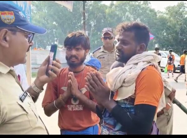 पुलिस की सूझबूझ से टली बड़ी वारदात : हुड़दंगियों के मंसूबे हुए नाकाम, कांवड़ यात्रियों को उकसाने का प्रयास विफल