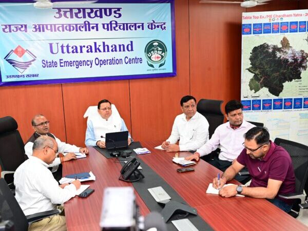 मानसून सीजन में सभी अधिकारी 24 घंटे अलर्ट मोड में रहें – मुख्यमंत्री पुष्कर सिंह धामी