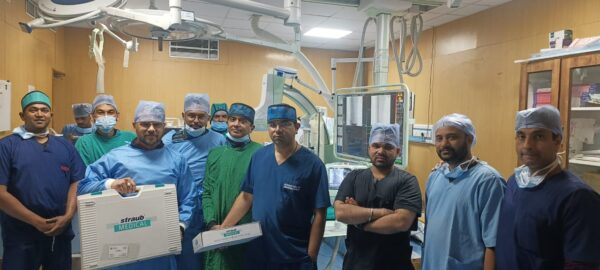 उत्तराखंड में पहली बार श्री महंत इन्दिरेश अस्पताल में सफल रोटारेक्स मेकेनिकल थ्रॉम्बेक्टॉमी, इंटरवेंशनल रेडियोलॉजी विभाग ने रचा नया इतिहास, गंभीर अंग इस्कीमिया से बचाया मरीज