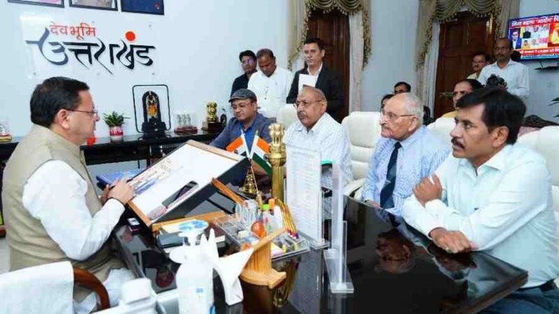 मुख्यमंत्री धामी से भेंट कर बीआईएस प्रतिनिधिमंडल ने उत्तराखंड में मानकीकरण से जुड़ी प्रमुख पहलुओं पर की चर्चा