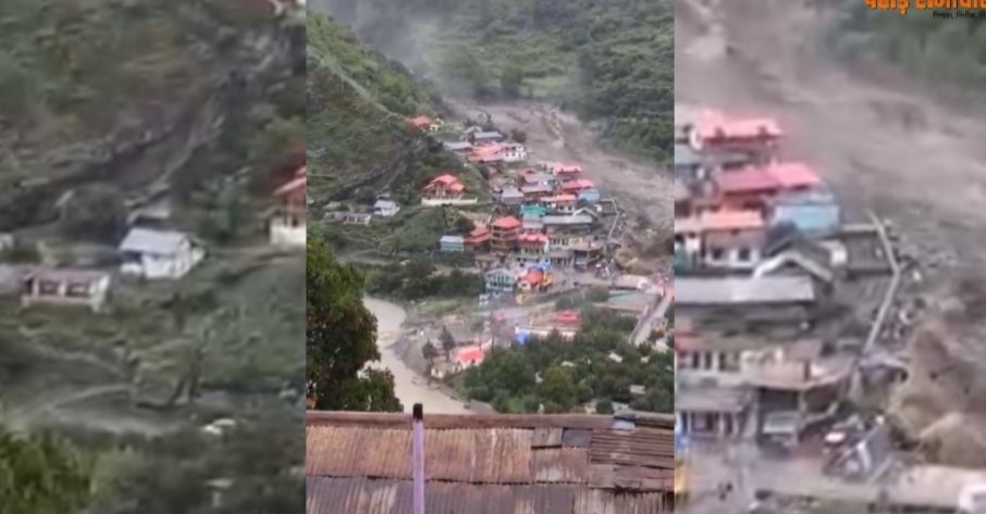 उत्तरकाशी धराली आपदा : बचने के लिए लेकिन बहा ले गया जलजला…!
