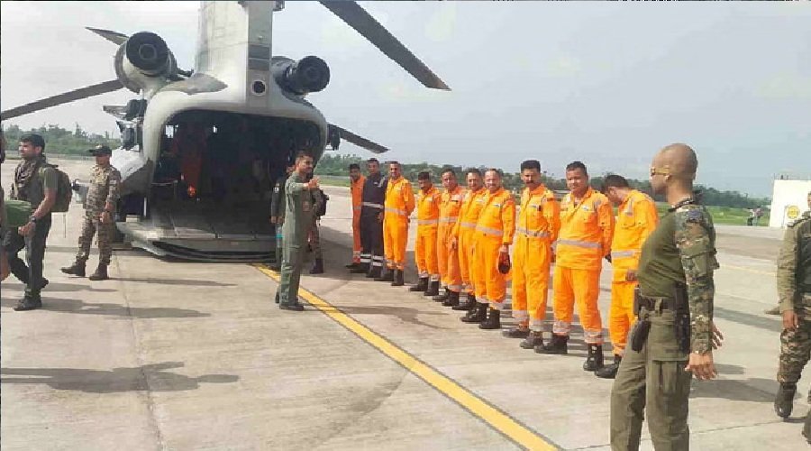 उत्तराशी धराली आपदा : राहत-बचाव अभियान का तीसरा दिन, अब तक 300 से अधिक लोगों का रेस्क्यू