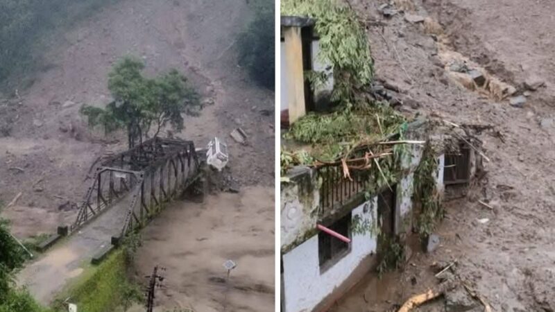 उत्तराखंड में भारी बारिश ने मचाई तबाही, जनजीवन अस्त-व्यस्त