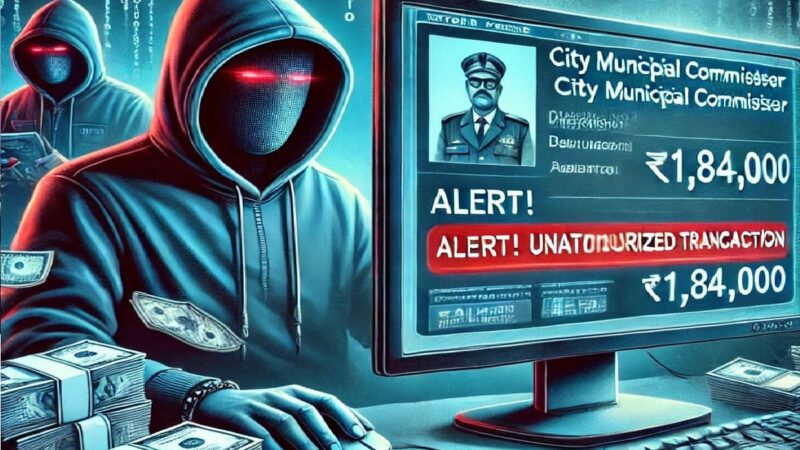 साइबर ठगों ने रिटायर्ड शिक्षक को बनाया शिकार, 59 लाख की ठगी