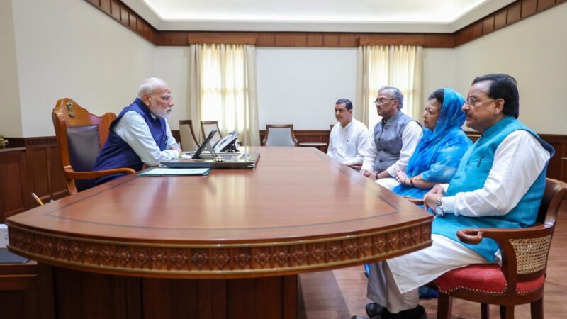 उत्तरकाशी धराली आपदा पर उत्तराखंड के सांसदों ने प्रधानमंत्री से की चर्चा