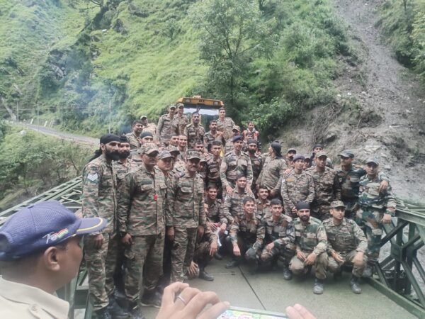 धराली आपदा पर बड़ा अपडेट : लिमच्यागाड़ में वैली ब्रिज तैयार, सोनगाड़ तक खुली सड़क