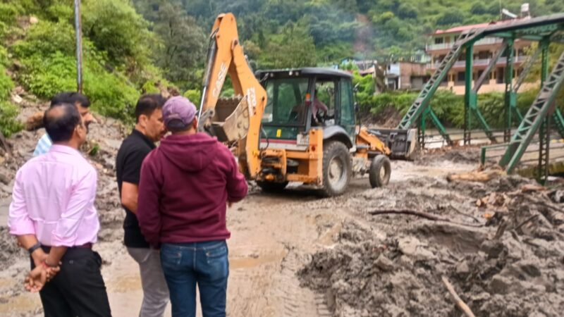 उत्तराखंड: स्यानाचट्टी में यमुना नदी पर झील का जलस्तर घटा, मिली बड़ी राहत