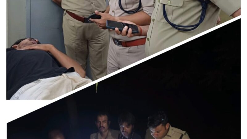 रुड़की : मोबाइल छीनने का प्रयास करने वाले बदमाशों की पुलिस से मुठभेड़, एक बदमाश घायल