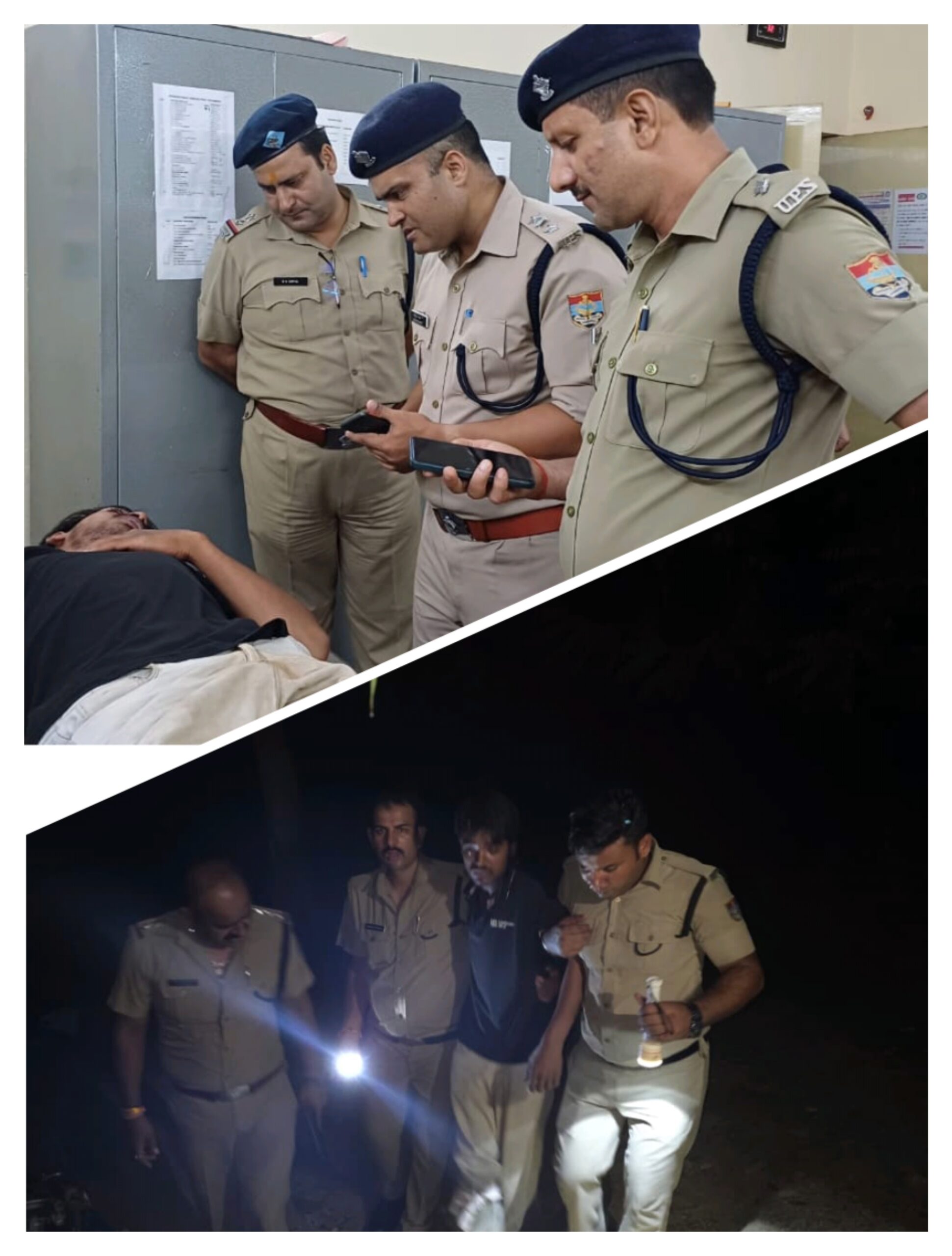 रुड़की : मोबाइल छीनने का प्रयास करने वाले बदमाशों की पुलिस से मुठभेड़, एक बदमाश घायल