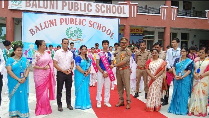 बलूनी पब्लिक स्कूल में छात्र परिषद की नवीन कार्यकारिणी का हुआ गठन