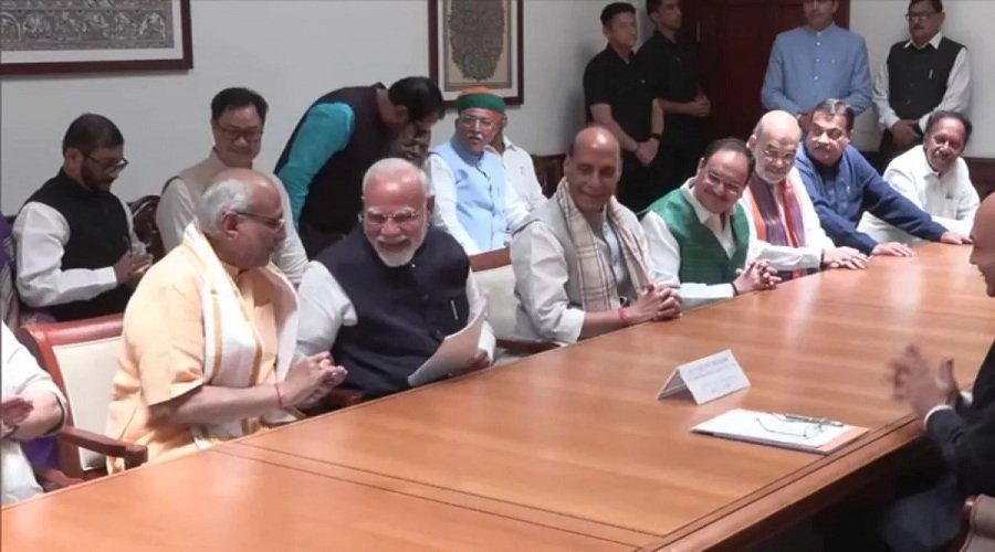 NDA उपराष्ट्रपति उम्मीदवार सी.पी. राधाकृष्णन ने भरा नामांकन, PM मोदी बने पहले प्रस्तावक