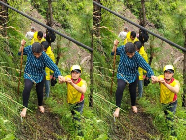 मदमहेश्वर यात्रा मार्ग पर भूस्खलन : SDRF का त्वरित रेस्क्यू, 100 से अधिक यात्री सुरक्षित