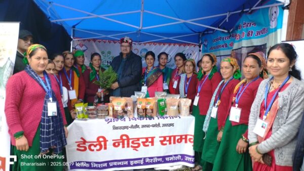 महिलाओं की आर्थिकी मजबूत करने में उत्तराखंड निभा रहा अग्रणी भूमिका – ग्राम्य विकास मंत्री गणेश जोशी