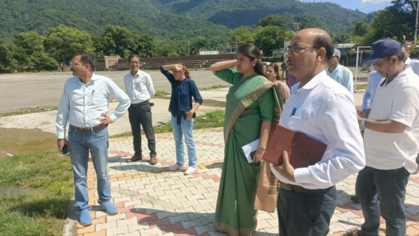 राष्ट्रीय सरस मेला 2025 : सीडीओ वरुणा अग्रवाल ने मुनिकीरेती खेल मैदान का किया निरीक्षण, तैयारी संबंधी दिए अहम निर्देश