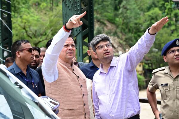 थराली में आपदा प्रभावित क्षेत्रों का मुख्यमंत्री पुष्कर सिंह धामी ने किया स्थलीय निरीक्षण, अधिकारियों को राहत एवं रेस्टोरेशन कार्यो में तेजी लाने के दिए निर्देश