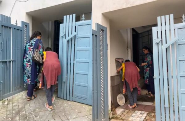 बेसुध हालत में राह में पड़ी महिला को जिला प्रशासन से सकुशल पंहुचाया घर